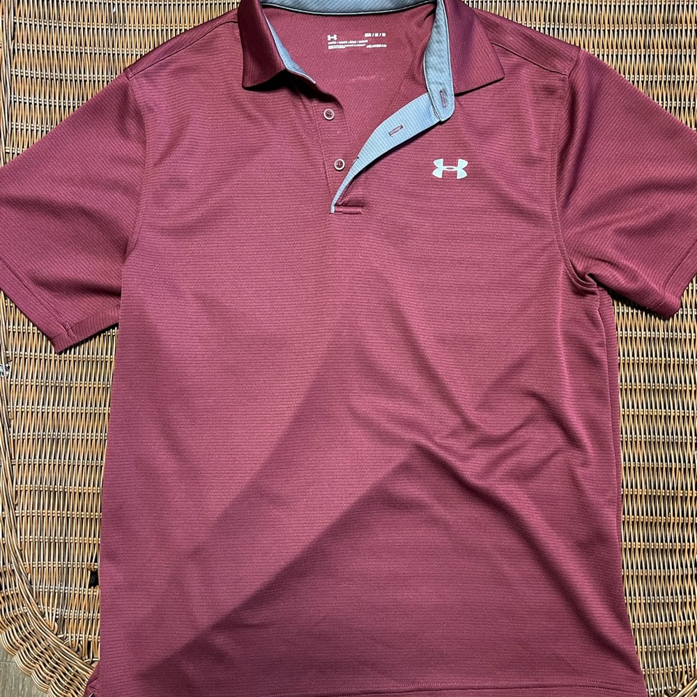 Under Armour golf polo